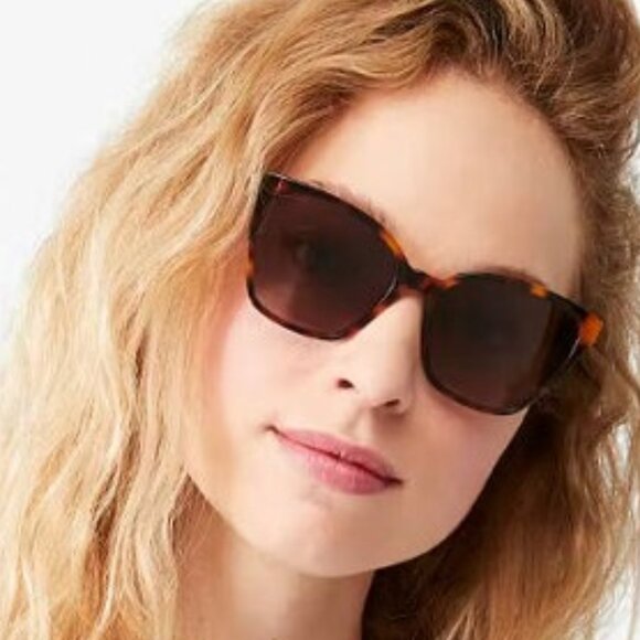 Kate Spade AMIYAH/G/S 02M2 9O Sunglasses Black Cat Eye Frame, Grey Lenses main image 11